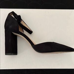 Alex Marie Black Block Heel Pumps